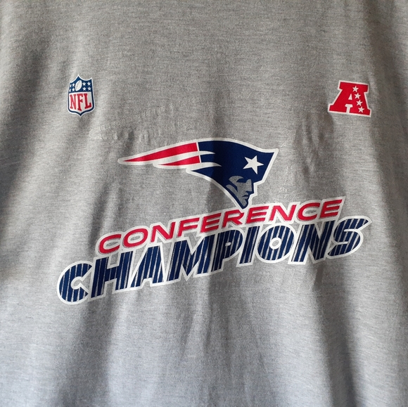 New England Patriots men's gray short-sleeve graphic t-shirt size 3XL - Picture 6 of 8